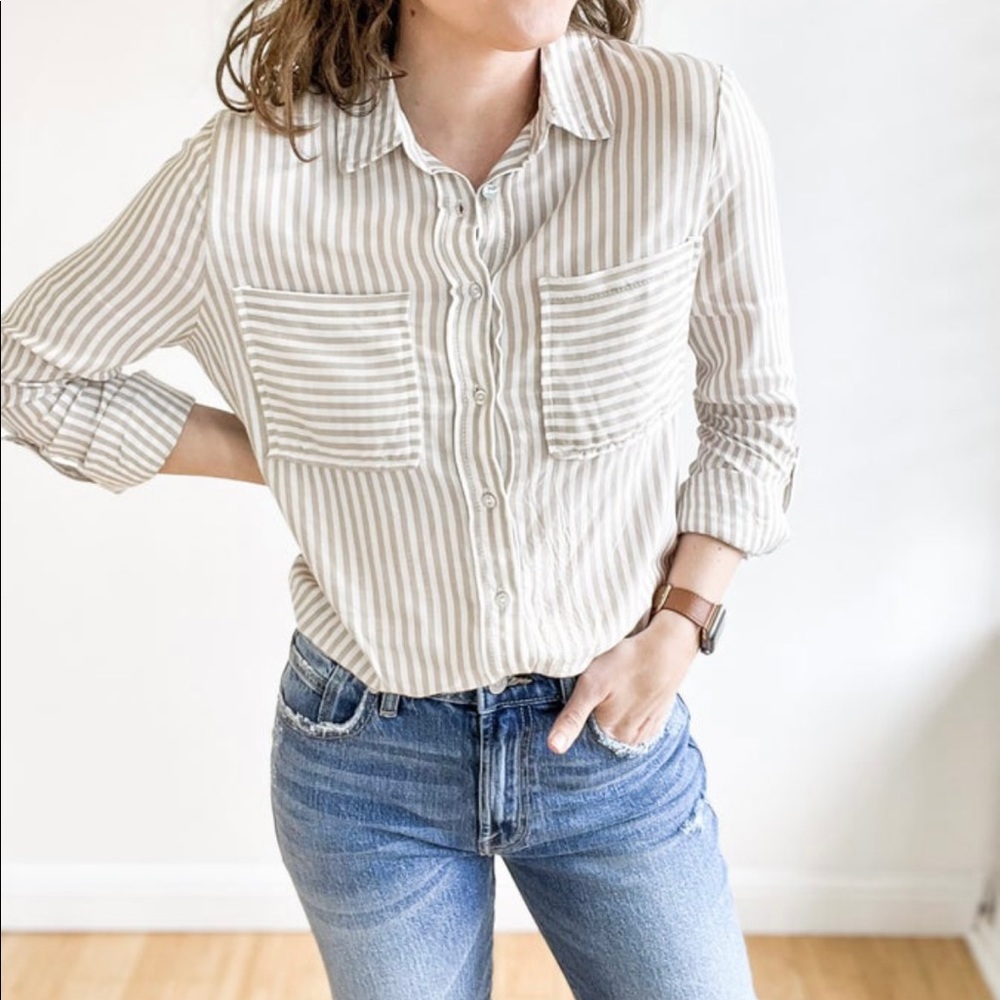 Smith Stripe Button Down